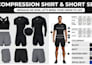 create activewear tech pack fashion designer compression shirt tech pack design